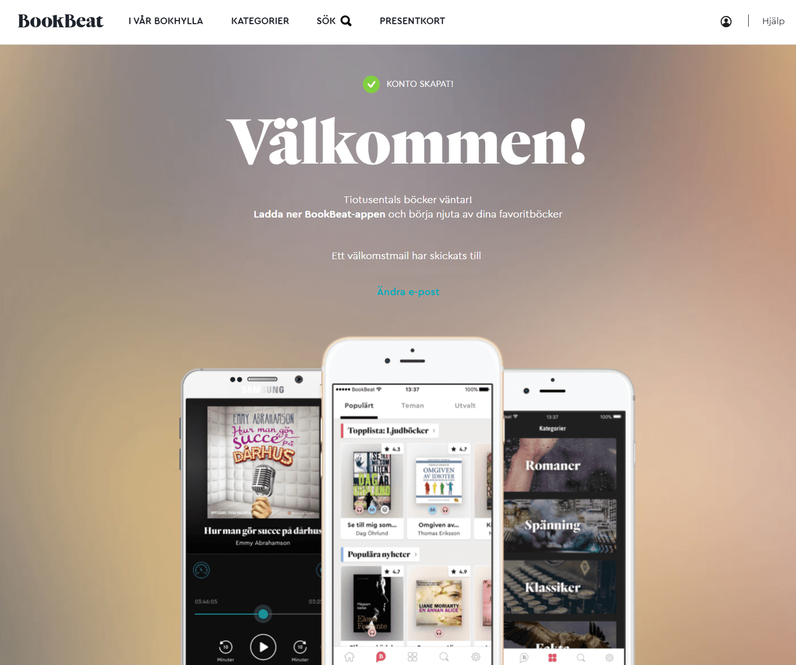 App För Att Lyssna På Ljudböcker
